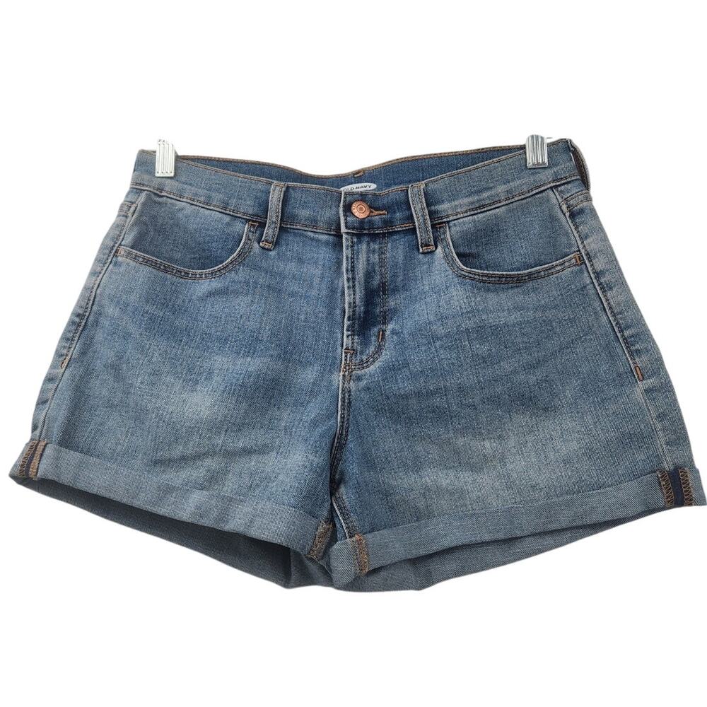 Old Navy Denim Jean Shorts Womens Size 6 Summer Vacation Spring